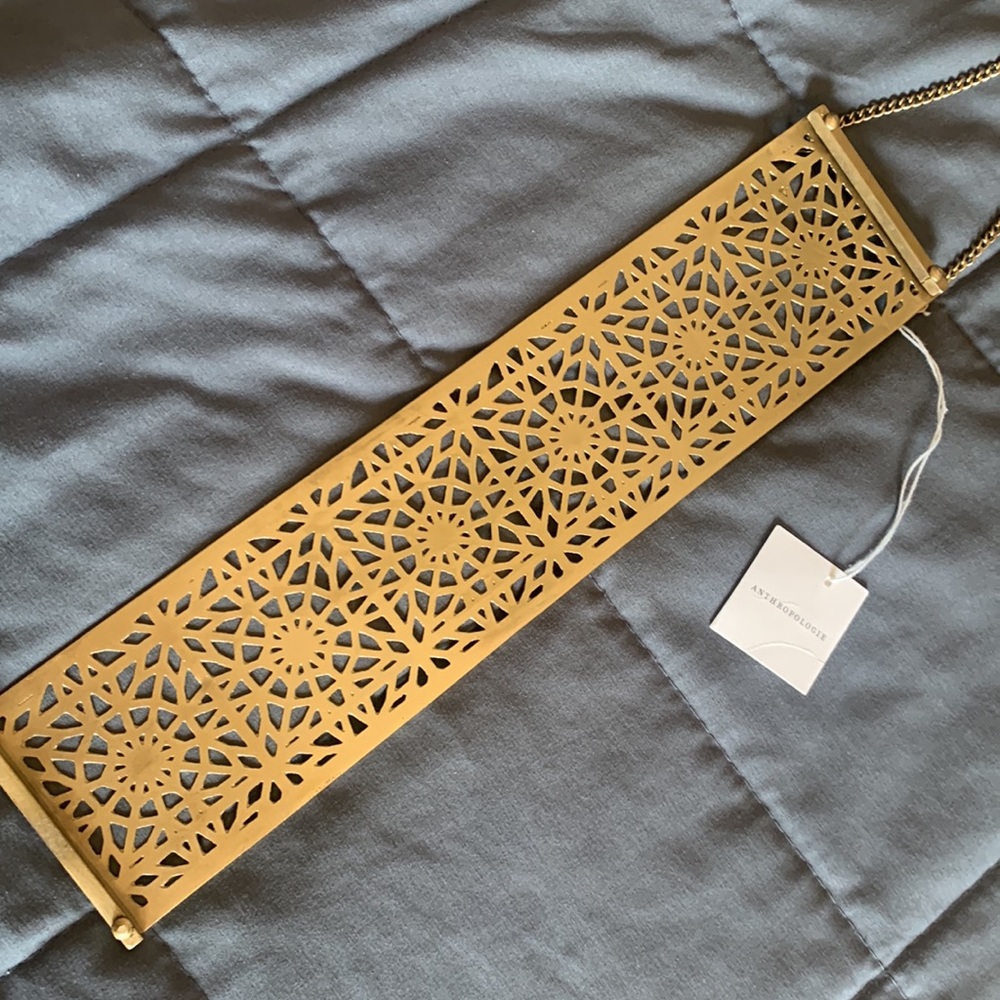 Anthropologie Gold Metal - Jewelry Holder